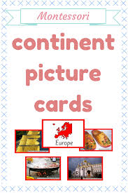 A Great Collection Of Picture Cards To Represent Different Unique Aspects Of The Continents There Are Two Differe Geographie Etude Sociale Decouverte Du Monde