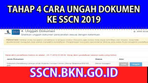 Tahap 4 Sscn 2019 Cara Upload Dokumen Ktp Ijazah Dan Transkrip Nilai Di Pendidikan