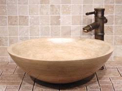 Or a sink that mimics a woven basket? Fabulous Vanities Vessel Sinks