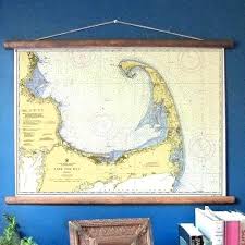 Vintage Nautical Map Rooftopanchor Co