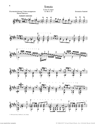 These are all forms for musical compositions. Scarlatti Guitar Sonata In E Major K 380 L 23 Sheet Music For Guitar Solo