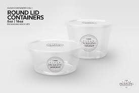 Easy to use & to showcase your package design in a realistic way. 01 Clear Container Packaging Mockups Creative Photoshop Templates Creative Market