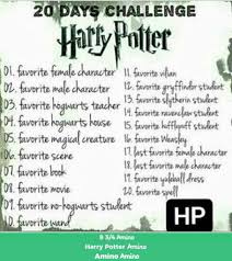 Day 4 Of The 20 Day Harry Potter Challenge Harry Potter Amino