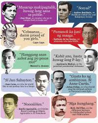 Jose rizal contributed these examples of tagalog sayings (mga kasabihan) to trübner's record, a journal devoted to the literature of the east. Hugot Lines About Philippine History