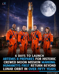 NASA's Artemis II mission is set to become the first crewed journey around the Moon since the Apollo program era. The mission will send astronauts aboard the Orion spacecraft, powered by the