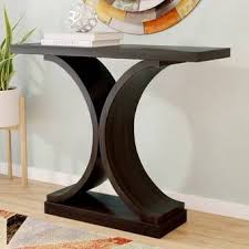 Orren Ellis Ayling 36 Console Table Reviews Wayfair In 2020 Modern Console Tables Console Table Contemporary Console Table