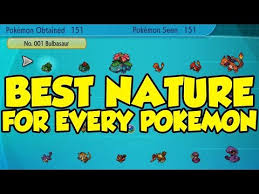 Best Pokemon Lets Go Team Building Best Nature For Every Kanto Pokemon