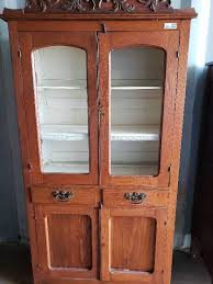 The cupboard is in fine condition and the original tins are go. Wood Pie Safe Jelly Cupboard Cabinet Primitive Antique Garden City Antiques And More Auction By Fleetsale Equip Bid