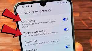 Galaxy A50 A50s How To Turn Lift To Wake Double Tap To Wake Feature On Off Youtube