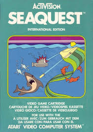 Atari 2600 Vcs Seaquest Scans Dump Download Screenshots Ads Videos Catalog Instructions Roms Classic Video Games Atari Video Games Retro Video Games