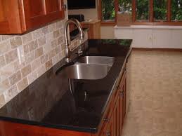 Backsplash Ideas For Black Granite Countertops Black Granite Countertops Affordable Countertops Black Granite Kitchen
