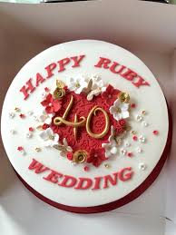 Mr & mrs cake toppers rustic wedding wood decorations mariage. Ruby Anniversary Wedding Cake Marriage Anniversary Cake Anniversary Cake Wedding Cake Prices