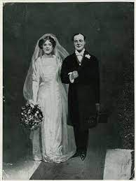 Winston Clementine Churchill Wed 1908 Clementine Churchill Winston Churchill Photos Winston Churchill