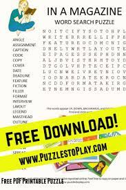 This month is traditionally marked … read more. Magazine Word Search Puzzle In 2021 Free Printable Word Searches Free Printable Puzzles Word Find