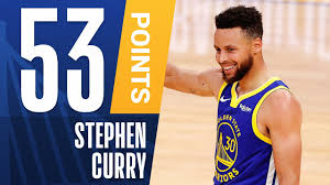 Four years ago, stephen curry was in the midst of one historic title run. Steph Curry Posts 53 Pts On Historic Night Youtube