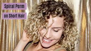 There are short, curly mohawk styles that are also growing in popularity. How I Perm My Short Hair Curly Hair Routine Update Youtube