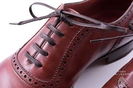 How To Lace Oxfords Mens Dress Shoes Gentlemans Gazette