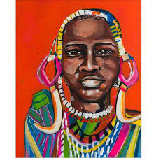 Papier de découpage Mursi A1 menthe by Michelle