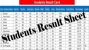 Excel Tutorial Students Result Card Result Sheet By Learning Center I Student Result Excel Tutorials Student