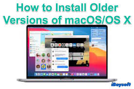 Tutorial]Download and Install Older Versions of macOS(OS X)