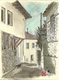 Village In Macedonia Northern Greece Greece Sketches Macedonia