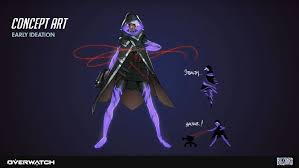 Sombra Concept Ana 0 Jpg 1000 563 Overwatch Overwatch Fan Art Concept Art