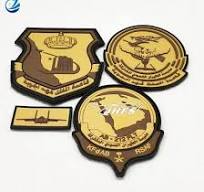 Produsen Kustom Kuwait Perlengkapan Taktis Seragam Patches Silikon Logo PVC  Lembut Lencana Produk untuk Suvenir