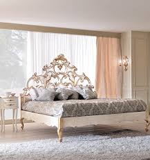 Bedroom Headboard Turned Into Stained Glass In The French Doors Leading To A Balcony Overlooking A Garden Balc Gold Bed Luxury Headboard Design Your Bedroom