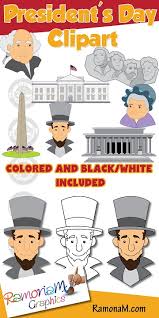 President clipart black and white. President S Day Clip Art Kids Approved