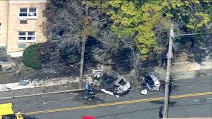 Westchester County crash: 2 women killed, 3 others injured after car slams  into White Plains building, bursts into flames - ABC7 New York
