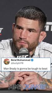 Sean Brady reacts to Belal Muhammad's praise of his #UFCVegas97 win and  hopes for a future rematch., "It was a very competitive fight. ... I quit 