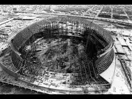 Super Dome Being Built New Orleans History New Orleans Louisiana History