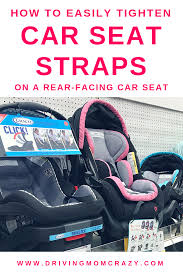 A Surprisingly Simple Hack To Tighten Car Seat Straps Driving Mom Crazy Car Seats Baby Car Seats New Baby Products