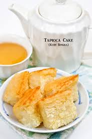 1 x 14 oz can sweetened condensed milk (reserve ⅓ cup for topping). Tapioca Cake Kuih Bingka Roti N Rice