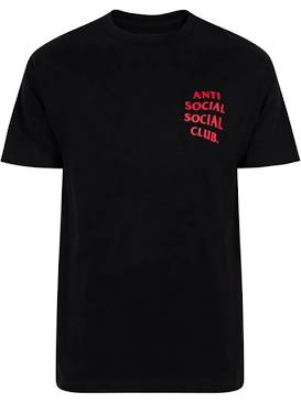 Anti Social Social Club Omakase "Members Only" T-shirt | Black ...