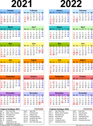 2021 calendars is quickly printable calendar for all your needs. 2021 2022 Two Year Calendar Free Printable Pdf Templates