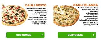 Get in an extra serving of vegetables by replacing the traditional pizza crust on your favorite slice with our cauliflower pizza crust. We Tried Pizza Pizza S Cauliflower Crust And It S A Lot Like Cauliflower Huffpost