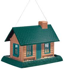 Our wide variety of feeders and houses have been attracting songbirds to backyards and decks since 1953. One Size Brown North State 8b9063 Large Log Cabin Birdfeeder Patio Lawn Garden Birds Urbytus Com