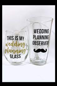Personalized Wedding Planning Wine Glass Wedding Planning Observer Glass Engagement Gift Wedding Planning Glass Engagement Gifts For Couples Engagement Gifts