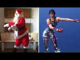 Make social videos in an instant: Santa Claus Fortnite Dance Challenge Santa Does The Floss Youtube