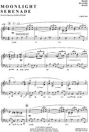 Moonlight serenade is an american swing ballad composed by glenn miller with subsequent lyrics by mitchell parish. Moonlight Serenade Klavier Solo Pdf Noten Von Glenn Miller And His Orchestra In Es Dur 7070212