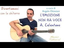 Iscriviti al canale cliccando qui: L Emozione Non Ha Voce A Celentano Divertiamoci Con La Chitarra Chitarra Canzone Chitarra Acustica