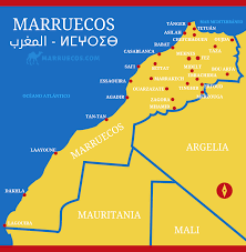 Ampliar el mapa del marruecos. Mapa Marruecos Donde Queda Marruecos Marruecos Com