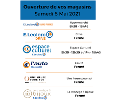 Vos magasins éthique verte seront fermés le mardi 8 mai. Eihlrtmuggtam