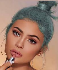 Kylie jenner refuses to get rid of blue hair for kimye wedding. Kylie Jenner Blue Hair Kylie Jenner Hair Kylie Jenner Eyes Kylie Jenner Makeup