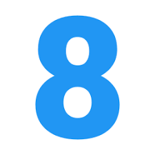 Number 8 - Free logo icons