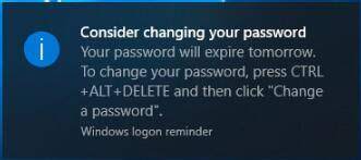Maybe you would like to learn more about one of these? How To Disable Password Expiration Reminder Windows 10