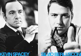 The actor has kept a low profile since sexual assault allegations. Who Is Chriz Kevin Spacey Looks Like Young Silvio Berlusconi