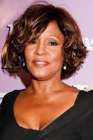 Whitney Houston Born Aug 9 1963 Died Feb 11 2012 Medium Length Hair Styles Whitney Houston Bobs Haircuts