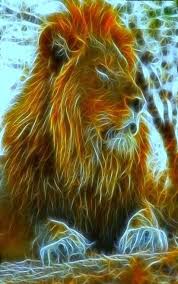 Laying Lion Fractal Avec Images Fractal Animaux Dessin
